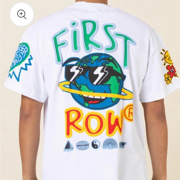 FIRST ROW Heart & Mind T shirt Med - Picture 2 of 11